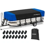 21-24FT Boat Cover Pontoon Deck Sun Uv Waterproof Dust Snow Outdoor Protect. Fixed Price $89.99.