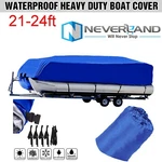 210D 21-24FT Neverland Runabout Pontoon Boat Cover Waterproof Scooter Protector. Fixed Price $59.86.