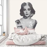 3D Elizabeth Taylor A04 Wallpaper Mural Self-adhesive Marco Cavazzana Zoe. Fixed Price $198.99.