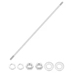 1SET M6X400MM Double Ended Stud SCREWS,304 Stainless Steel Rod With Nut Washer. Fixed Price $17.69.