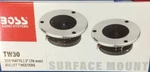 Boss TW30 150 3" Flush-mount 4-OHM Bullet Tweeters. Fixed Price $44.05.