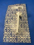 Bomar GP900-02W Hatch Lid Adjuster Med White Nos. Fixed Price $9.00.