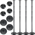 Pontoon Boat Cover Support Poles - Set Of 4 Adjustable Height Abs Plastic. Fixed Price $55.99.