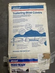 Attwood 17731 Universal 14' Tri-hull Outboard Trailering Travel Cover Grey Boat. Fixed Price $129.95.