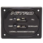 Nitro Boat Livewell Toggle Switch Panel 62522 4 1/2 X 3 Inch. Fixed Price $33.89.