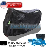 Large Motorcycle Bike Scooter Waterproof Uv Dust Protector Rain Cover. Fixed Price $16.33.