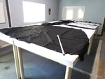 Polar Kraft 1910 / 200 Tc Partial Enclosure Set Of (4) Pieces Black Marine Boat. Fixed Price $224.98.