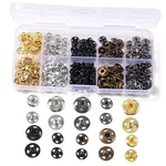 Scaups 200 Pcs For Fabric, 8MM And 10MM Snaps, 5 Colors. Fixed Price $9.81.