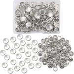 Pearl Snaps Fasteners KIT,10MM Clothes Ring For Western Shirts Prong .... Fixed Price $14.56.