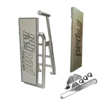 Lillipad Marine Diving Board - Cool Gray Seadek, Surfacemount, And Storage Cover. Fixed Price $1499.99.