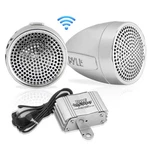 Pyle 300 Watt Weatherproof Motorcycle Speaker And Amplifier System W/ Two 2.2.... Fixed Price $154.39.