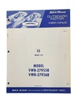 3/68 Wards Sea King Hp Model VWB-27955B, 27956B Parts Catalog Mw 17. Fixed Price $8.95.