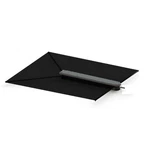 Fixed Rod Holder Mount 6'X5' Black Canvas Boat Sunshade W/mesh Carry/stow Bag. Fixed Price $2318.95.