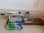 Hoover Heavy Duty Grommet Setter Tool Wood Bench Mount Large 12"X4" Press Sanp. Fixed Price $195.00.
