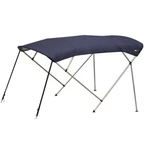 Bimini Top 4 Bow Boat Cover 8FT Long With Rear Poles. Fixed Price $261.50.