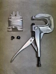 Hoover Press-n-snap Grommet Tool With Bench Mounting Hardware Bracket. Fixed Price $150.00.