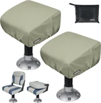 Boat Seat Covers 2PACK, Waterproof Folding Chair Cover, Heavy Duty 900D Oxford,. Fixed Price $46.99.