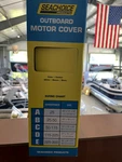 Seachoice 115-225 Hp White Polyester Universal-fit Outboard Motor Cover. Fixed Price $30.00.