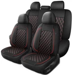 Car Seat Covers Full Set,breathable And Waterproof Napa Leather Cove.... Fixed Price $100.61.