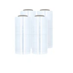 18 X 1500 Ft 80 Gauge Pallet Wrap Stretch Film Hand Shrink Cling Rolls. Fixed Price $3442.18.