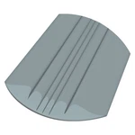 Megaware 20508 Keelguard 8' Gray Protector. Fixed Price $214.20.