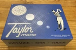 Empty Taylormade Heritage TP5 Dozen Golf Ball Box, Rare Collectible. Fixed Price $19.99.