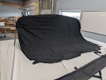Moomba 23 Mobius Xlv 2011 Forward Bimini Top Black 78" Wide Marine Boat. Fixed Price $375.96.