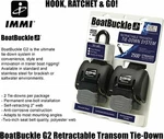 Boatbuckle F08893 Pair Retractable G2 Transom Tiedowns 2X43" Trailer Jetski. Fixed Price $123.99.