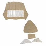 Glastron Boat Cover Curtain Kit 01014933 225 Gt Beige Clear (5 Pc). Fixed Price $336.30.