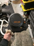 2007 07-10 Ktm 690 Supermoto Clutch Engine Motor Side Cover Bolts Assembly Oem. Fixed Price $175.00.