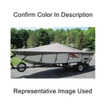Carver 77121S-11 Styled-to-fit Travel Boat Cover, 7.6 Oz. Sun-dura Mist Gray New. Fixed Price $360.65.