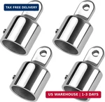 Bimini Top Eye End Caps 7/8"/1" - 316 Stainless Steel Marine Grade Hardware He. Fixed Price $45.86.