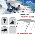 3/4 Bow 54"-96" Bimini Top Canopy Sun Shade Boat Roof Cover Uv Protection Gray. Fixed Price $169.82.