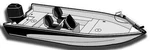 7.6OZ Styled To Fit Boat Cover Lund Fury Xl 1625 Ss Side Console 2015-2019. Fixed Price $572.67.