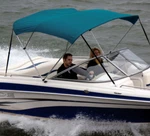 Shademate Pontoon Boat Bimini Top Cover & Boot 3BOW, L, 42 H, 67 -72 Teal. Fixed Price $80.00.