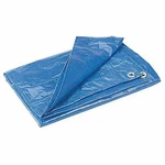 Kotap 10' X 12' Uv Resistant Waterproof Blue Poly Tarp W/grommets & Rope Hem. Fixed Price $15.29.