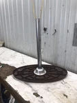 04 Glastron Boat Table Top And Support Post Pole. Fixed Price $147.87.