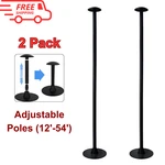 Adjustable Boat Cover Support Poles- Abs, Universal Fit, Water Resistant, 2 Pack. Fixed Price $30.24.