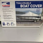 Carver Industries Bass Boat Cover 18.5FT X96 Wide. Fixed Price $100.00.