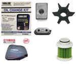 Yamaha F40LA Maintenance & Oil Change Kit W/ Cover LUB-MRNSM-KT-20 6D8-WS24A. Fixed Price $201.95.