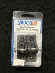 Sea-dog 273240-1 Black Nylon 7/8" Concave Deck Hinge (pair) Seadog. Fixed Price $8.00.
