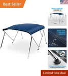Marine-grade Waterproof Boat Bimini Top Cover Uv-resistant Canvas Sun Shade. Fixed Price $168.32.