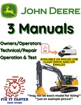 John Deere 27C Zts Excavator Owners Technical Operation & Test Manual Pdf Usb. Fixed Price $35.00.
