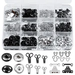 Kopox 180PCS Hook And Eye Sewing Kit With Garment Buttons, Closu.... Fixed Price $11.90.