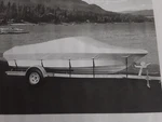 Covermate Imperial Pro V-hull Ob Boat Cover, 18'4"-19'5" X 94", Black 2540. Fixed Price $125.00.