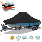 Boat Cover 20 -22 Waterproof Heavy Duty Marine Grade Black Solim Center Console. Fixed Price $179.99.
