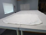 Shademate 24257 Universal Bow Bimini Top 64 1/2" X 62 Poly White Boat. Fixed Price $87.96.