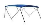 Deckmate Navy Blue Economy Bimini Top With Boot (fits 8' Pontoons). Fixed Price $319.99.