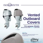 Oceansouth Outboard Storage Full Cover For Honda 4 Cyl 2.3L (2022 ). Fixed Price $127.14.