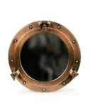 Antique Maritime Brass Porthole 15" Nautical Ship Boat Windows Glass Mirror. Fixed Price $139.30.